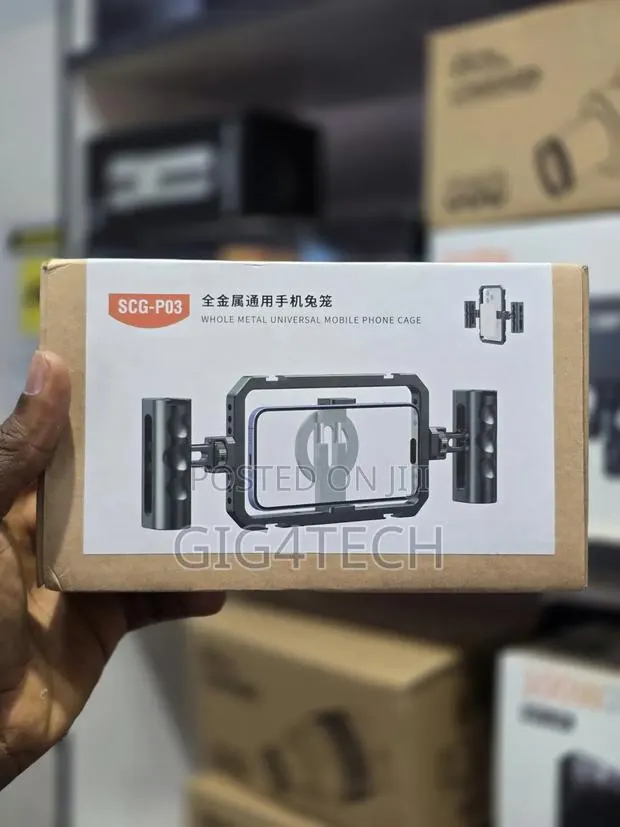 SCG P03 Universal Phone Rig Cage and Video Stabilizer · Photo 1