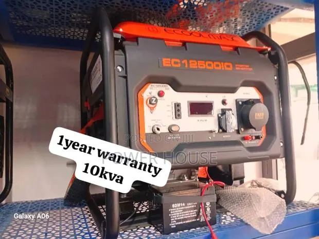 Platinum Inferno Ecoolmax Petrol Generator 10kv · Photo 1