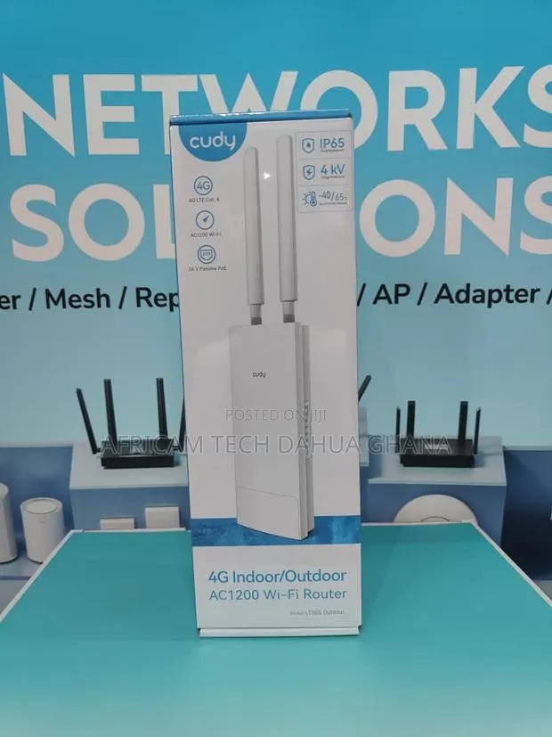 Cudy Indoor/Outdoor 4G AC1200 Wi-Fi RouterLT500 Outdoor 1.0 · Photo 1
