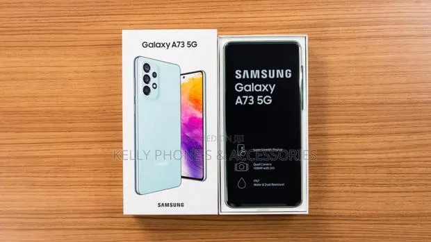 New Samsung Galaxy A73 5G 256 GB Black · Photo 1