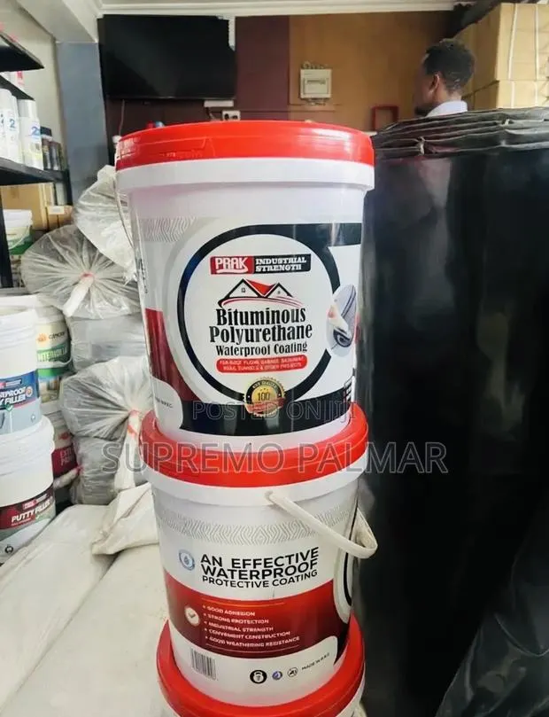 20kg Industrial Bituminous Polyurethane Waterproof Coating · Photo 1