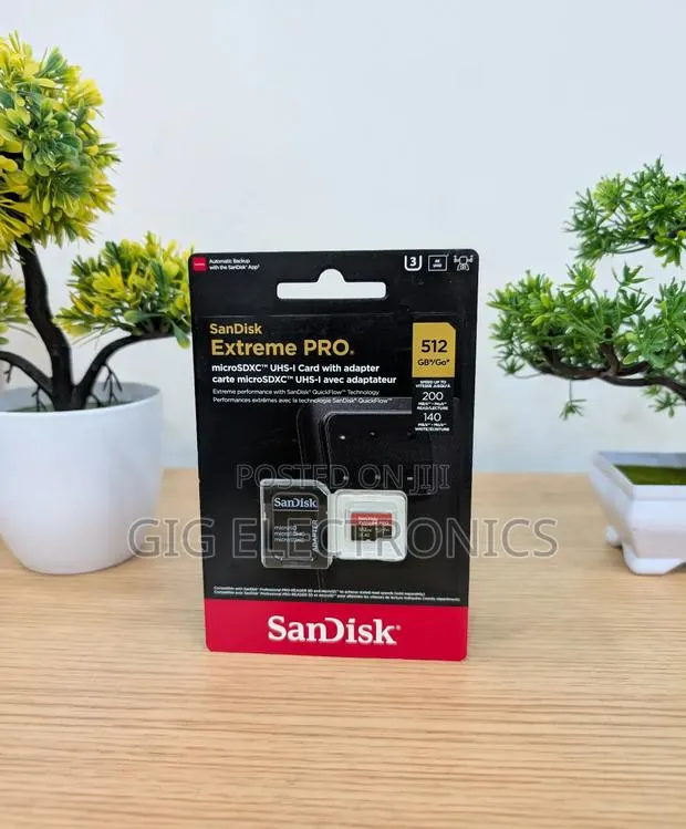 Sandisk 512gb Extreme Pro Uhs-I SDXC Memory Card · Photo 1