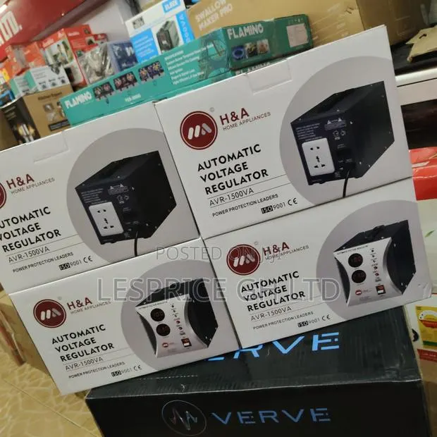 Topmost Quality Avr-1500va Automatic Voltage Regulator From H A · Photo 1