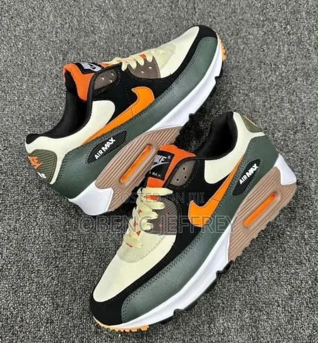 Original Nike Airmax 90 Tweed Dark Green · Photo 1