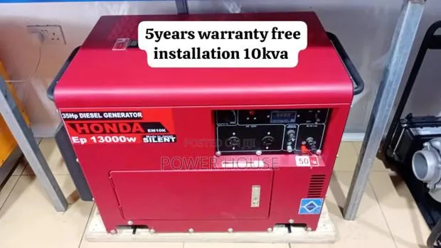Aircool Amp Reserve Honda 10kva Diesel 10kva Generator · Photo 1