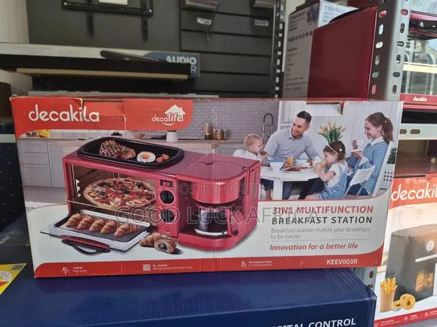 Decakila KEEV003R Breakfast Station 3-in-1 · Photo 1