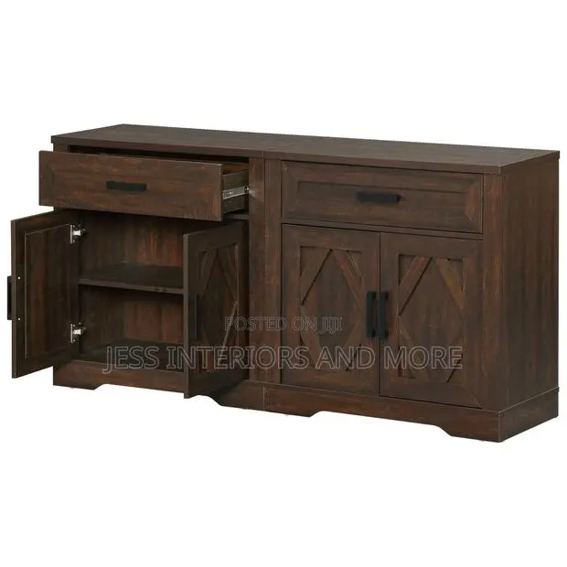 Buffet Cabinet With Drawers Doors · Photo 1