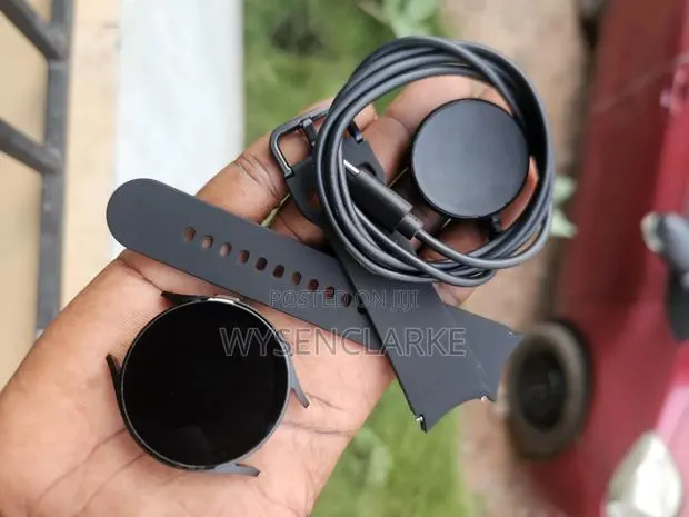 USA Used Samsung Galaxy Watch 4 44mm Black Black Blackberry