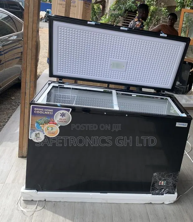 Get Ultra New Nasco 400l Black Chest Freezer (Nas-475fl-B) · Photo 1