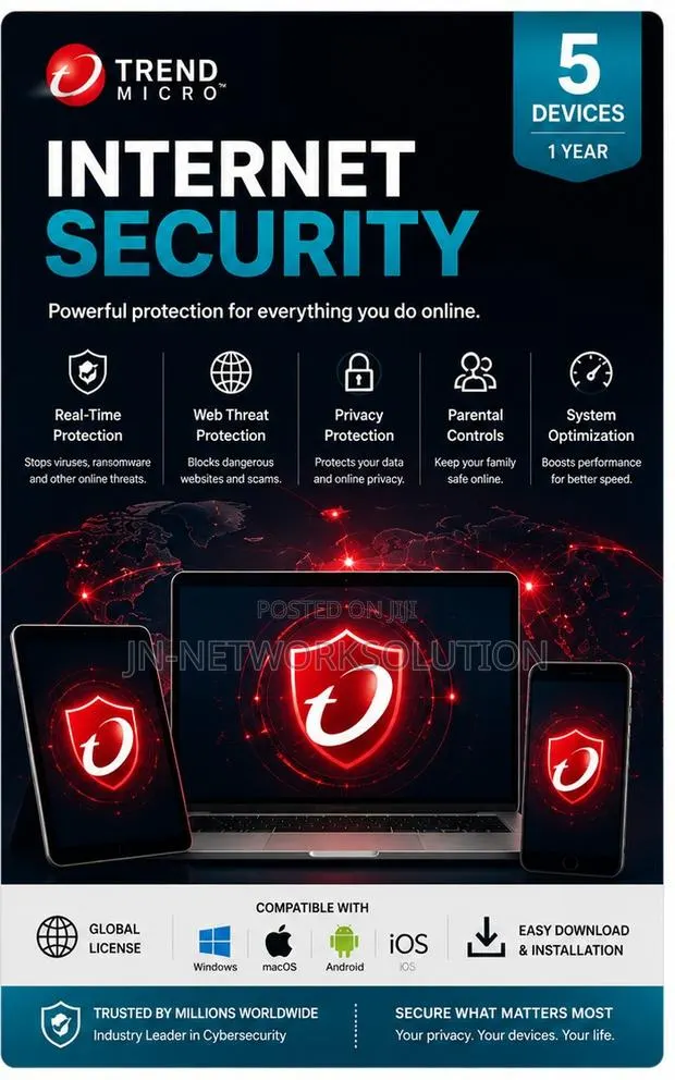 Trend Micro Internet Security 5 Devices/ 1 Year (GLOBAL) · Photo 1