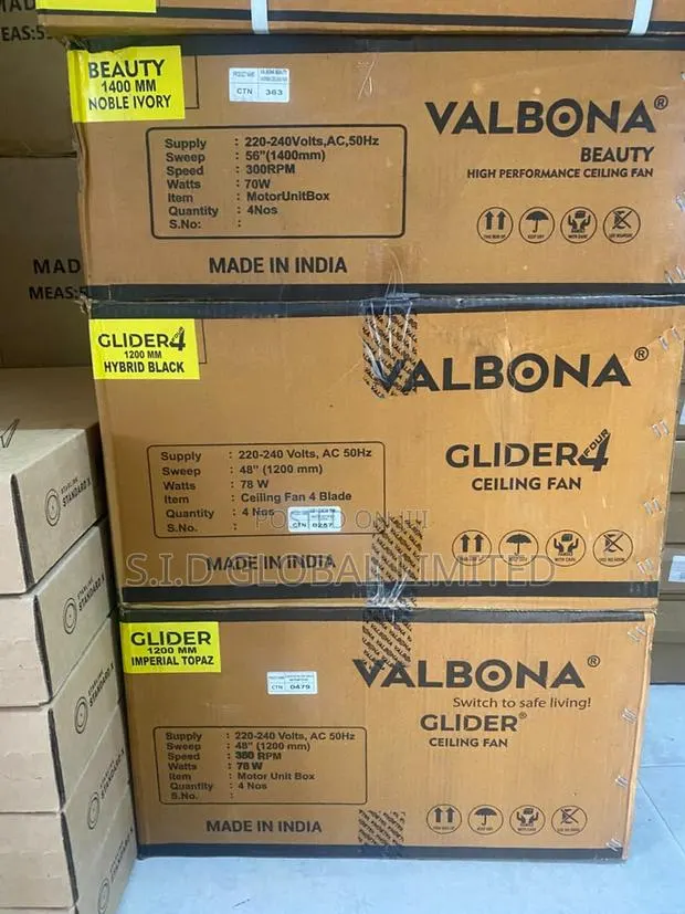 Ultra Modern Valbona Gider Ceiling Fan · Photo 1