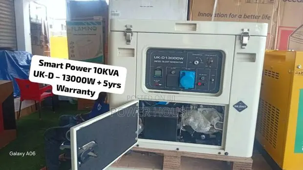 Strong High Performance Uk-D10kva Generator – 13000w 10kva Output 5yrs · Photo 1