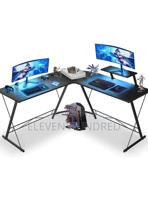 Gaming/Office/Home L-Shaped Desk · Photo 1