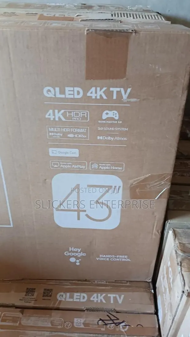 TCL 43 Inches Qled Smart Tv 2025 Model:43c655 Assembled in Europe. · Photo 1