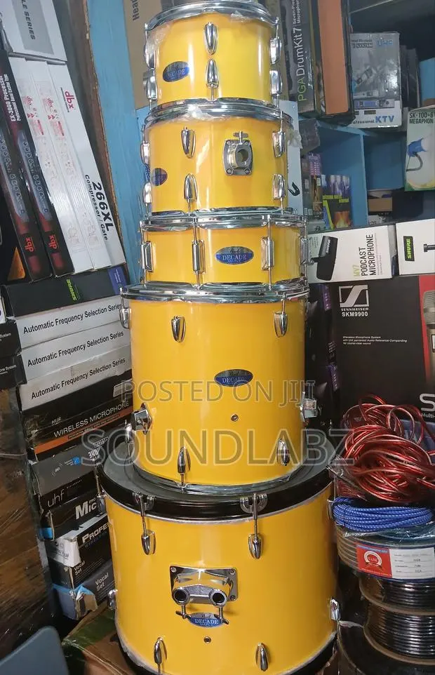 Pearl 5set Yellow Maple Decade Drumset · Photo 1