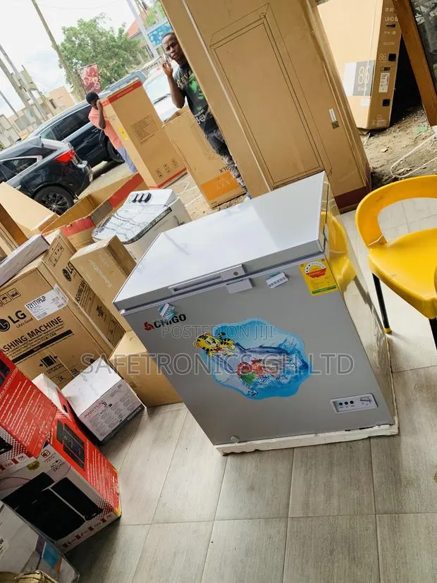 Exclusive Grey Singledoor Chigo 142L Chest Freezer (Model: CFD16C8) · Photo 1