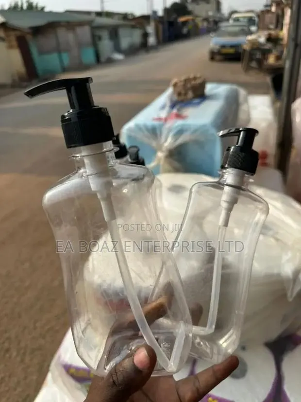 Transparent Pet Hand Wash Plastic Bottles 500ml 50 Pieces · Photo 2
