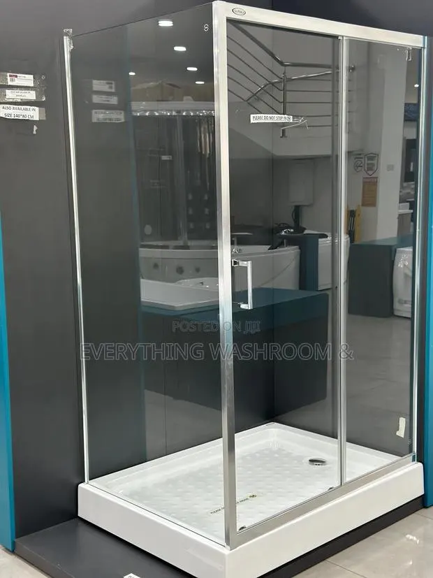 Shower Cubicle 120x90cm_shower Glass_shower Room_clear Shower Glass · Photo 2