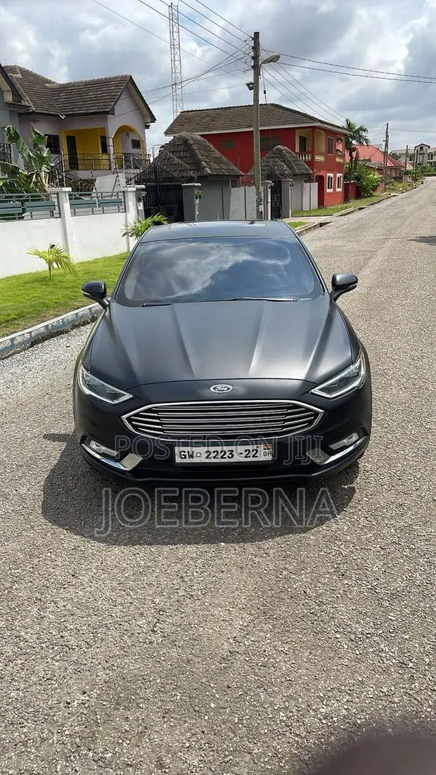 Ford Fusion Titanium FWD 2018 Black · Photo 1