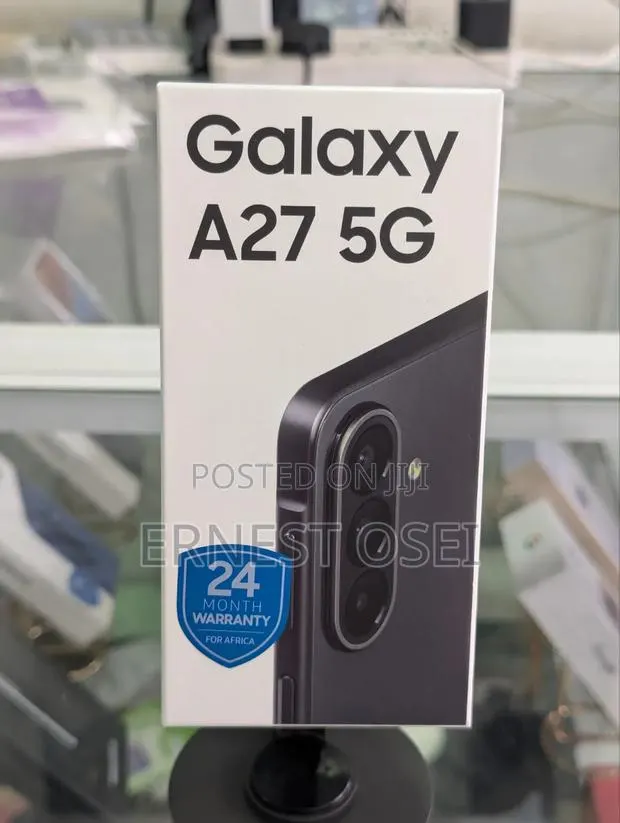 New Samsung Galaxy A27 128 GB Black · Photo 1