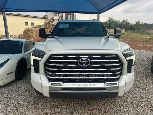 Toyota Tundra 1794 Edition CrewMax 5.5' Bed 2023 White · Photo 1