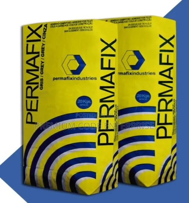 Permafix Grout Tile Adhesive, 20kg, Grey · Photo 1