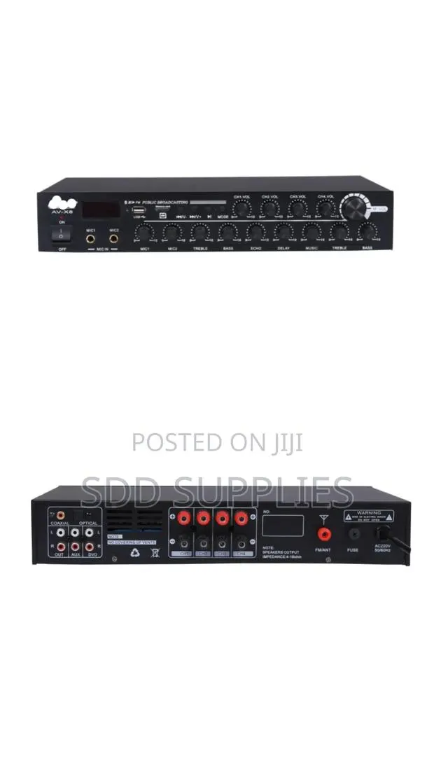 Vibeking 4 Zones 4 Channels Amplifier 320 Watts · Photo 1