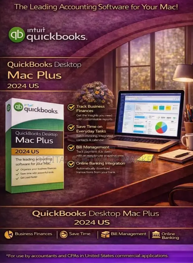 Quickbooks Desktop Mac Plus 2024 Us · Photo 1