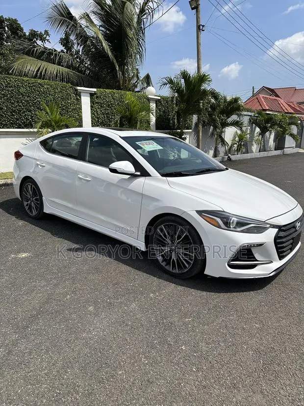 Hyundai Elantra Sport 2018 White