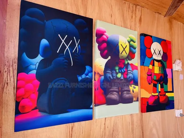 Real Cloth 3 Pieces Set Kaw Group Wall Frame Canvas Hd · Photo 1