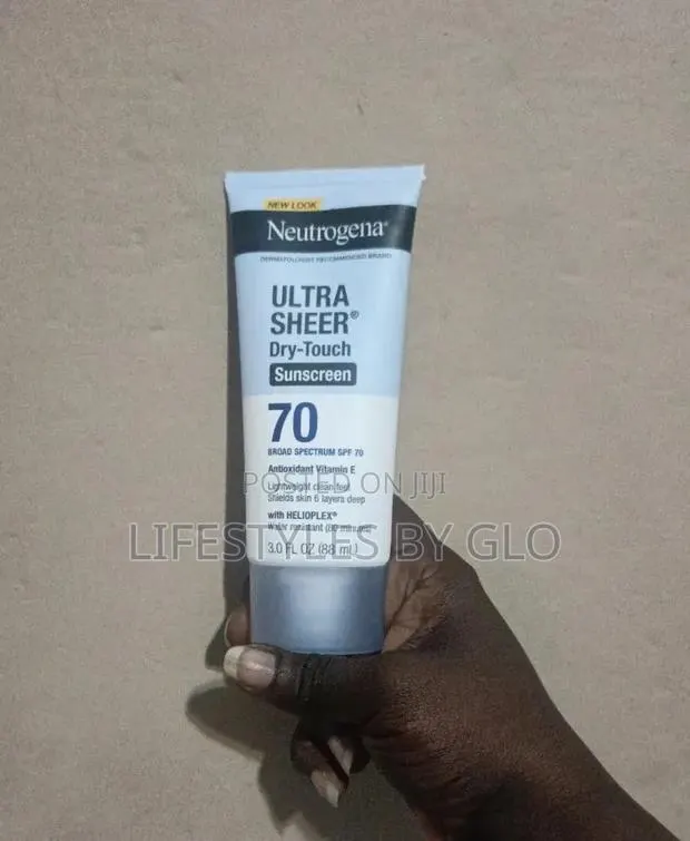 Neutrogena Ultra Sheer Dry Touch Sunscreen Lotion, SPF 70, 3oz · Photo 1