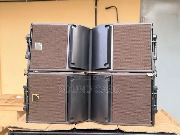 A Pair of Kara 212 Long Throw Line Array Speakers(12 Inch" Line Array) · Photo 1
