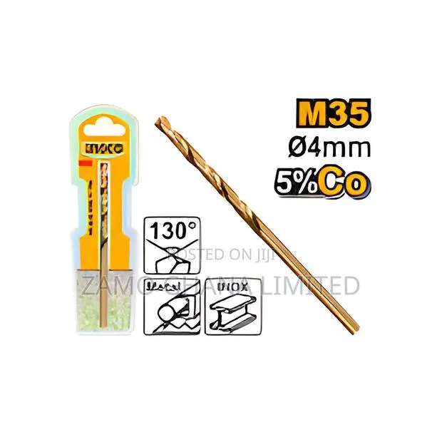 HSS-Co M35 Drill Bit 4mm - DBT · Photo 1