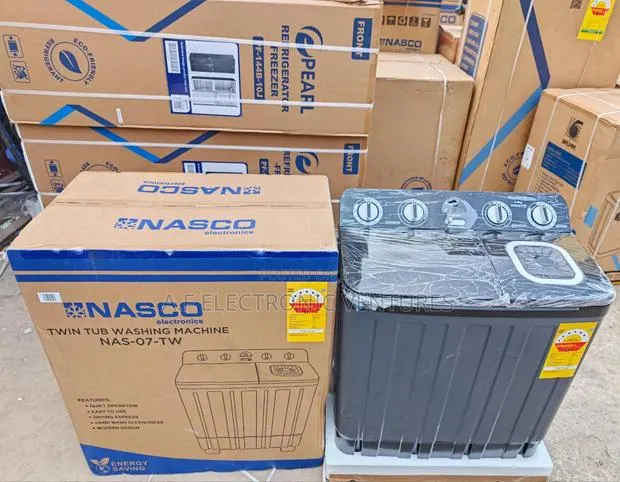 Nasco 7kg Twin Tub Semi-Automatic Washing Machine · Photo 1