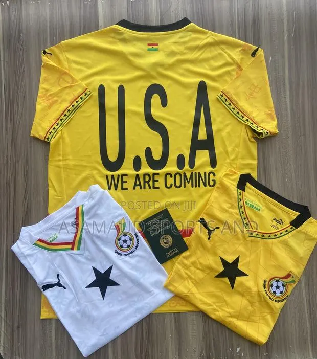 Original Ghana Jersey Plus Customization at Cool Price · Photo 1