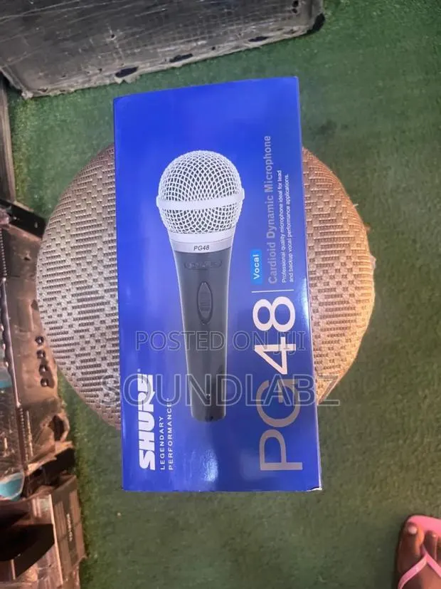 Shure Pg48 Cardioid Dynamic Vocal Microphone · Photo 1