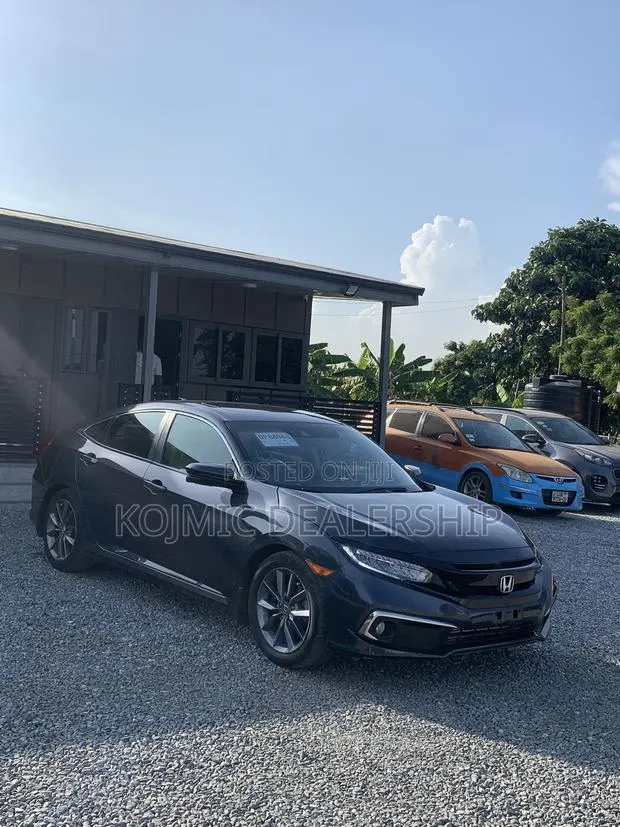 Honda Civic EX Sedan 2019 Gray · Photo 1