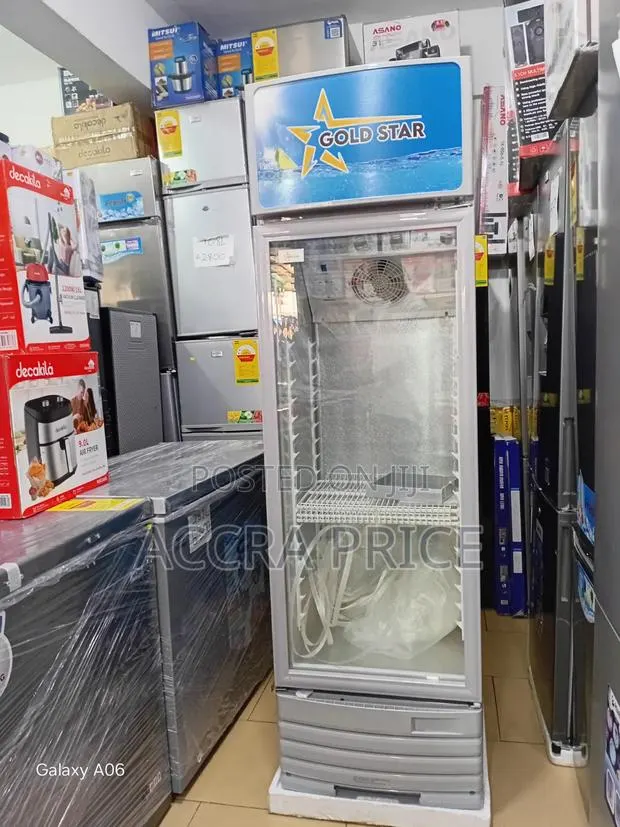 Gold Star Glass Door Display Fridge GSSC-229L – Reliable 229L · Photo 1