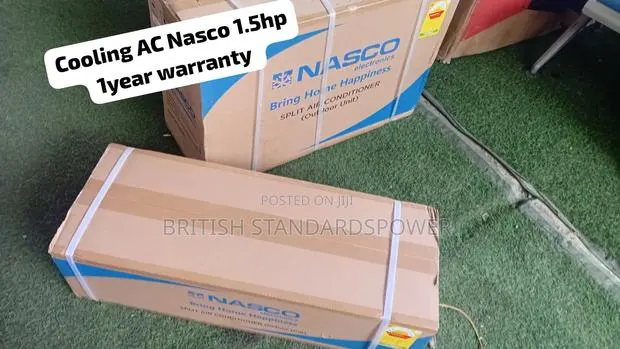 Premium Nasco 1.5HP Split System AC – Fast Cooling, Energy Efficient · Photo 1