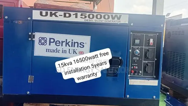 Perkins High-Capacity 16.5kw Diesel Generator Set · Photo 1