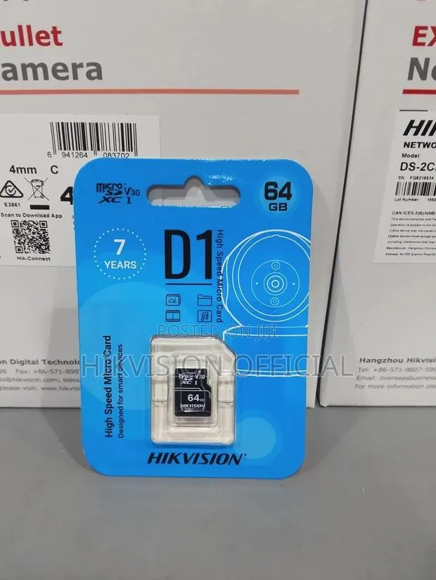 Micro Sd Card 64gb Hikvision · Photo 1