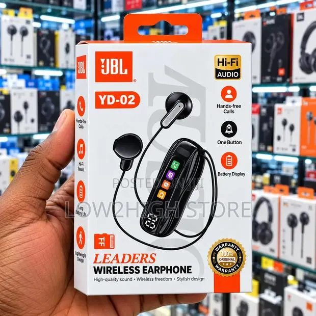 JBL YD-02 Leaders Wireless Bluetooth Earphone - Low2High · Photo 1