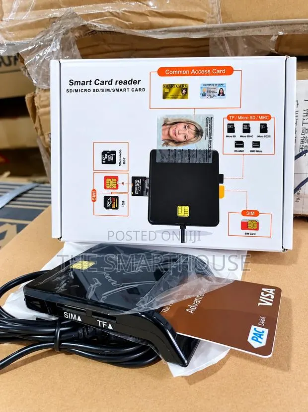 Smart Card Reader – Sim Card, TF/Micro SD and Electronic Cards · Photo 1