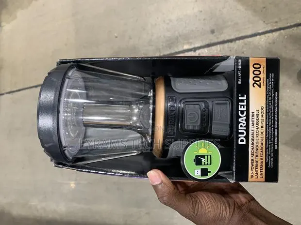 Duracell Solar Lamp 2000 Lumens · Photo 1