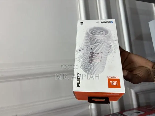 Unique JBL Flip 7 Premium Portable Bluetooth Speaker(White)25watt · Photo 1
