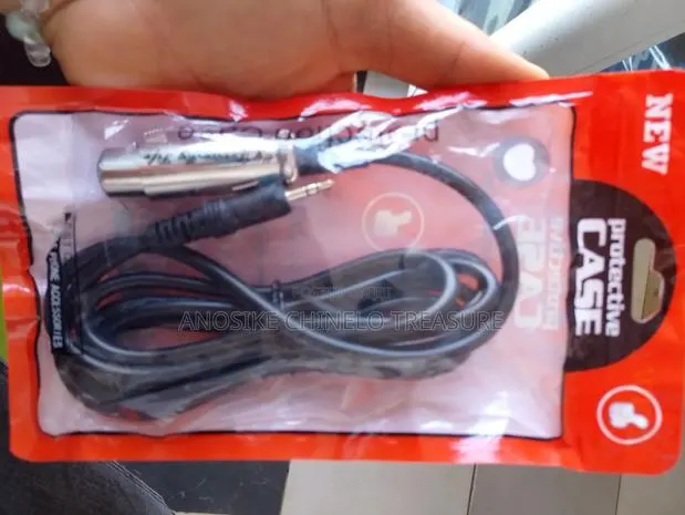 XLR Female to 6.35mm Male Microphone Audio Cable · Photo 1