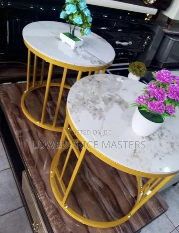 2 in 1 Marble Center Table (Modern) · Photo 1