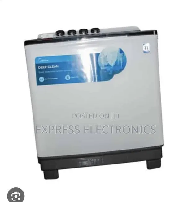 18Kg Topload Twintub Midea Semi Automatic Wm Wash and Spin · Photo 1