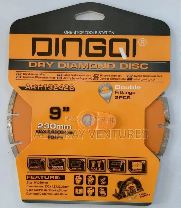 Dingqi Dry Diamond Disc – 9 Inch (230mm) · Photo 1