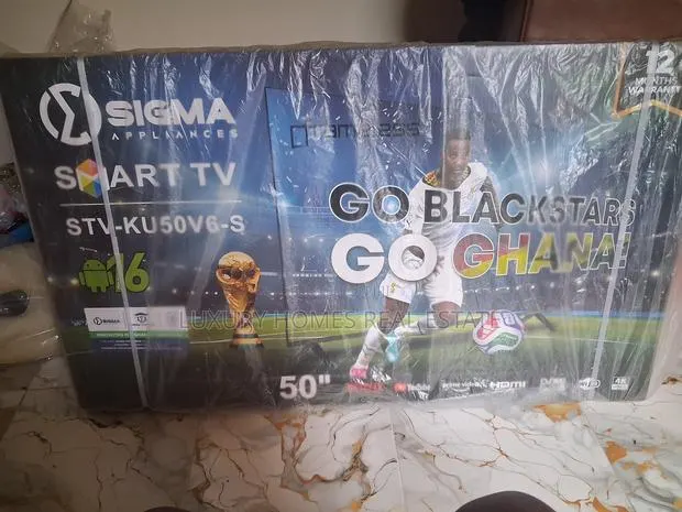Brand New Sealed Sigma 50" Smart TV for Sale Brand: Sigma Model: St · Photo 1